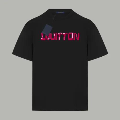 Louis Vuitton Show-Piece Pixel Logo Short-Sleeved T-Shirt