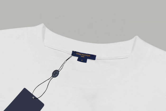Louis Vuitton x Park Seo-Bo Short-Sleeved Cotton Crewneck