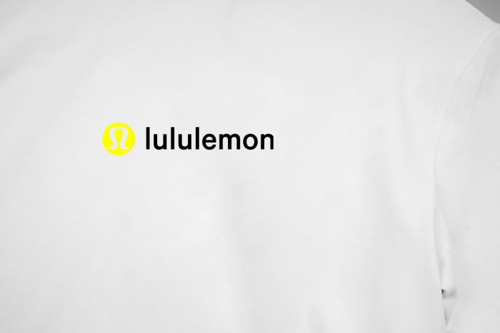Lululemon Logo Print Cotton Short-Sleeved T-Shirt