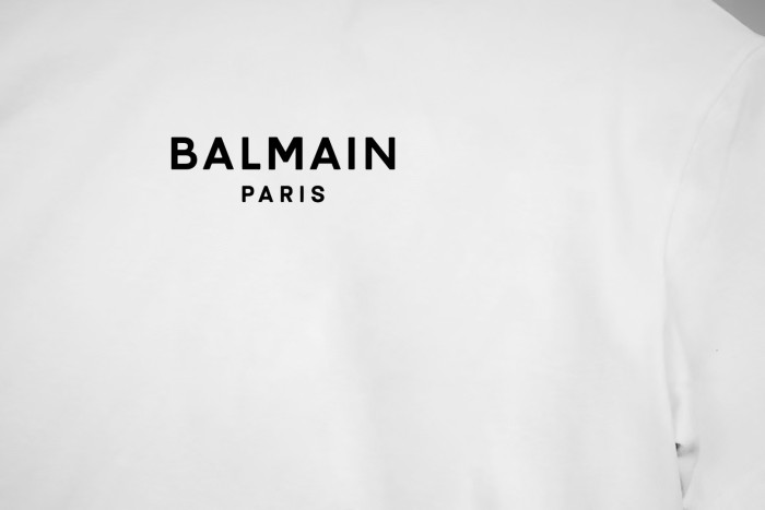 Balmain logo-Printed Cotton T-shirt