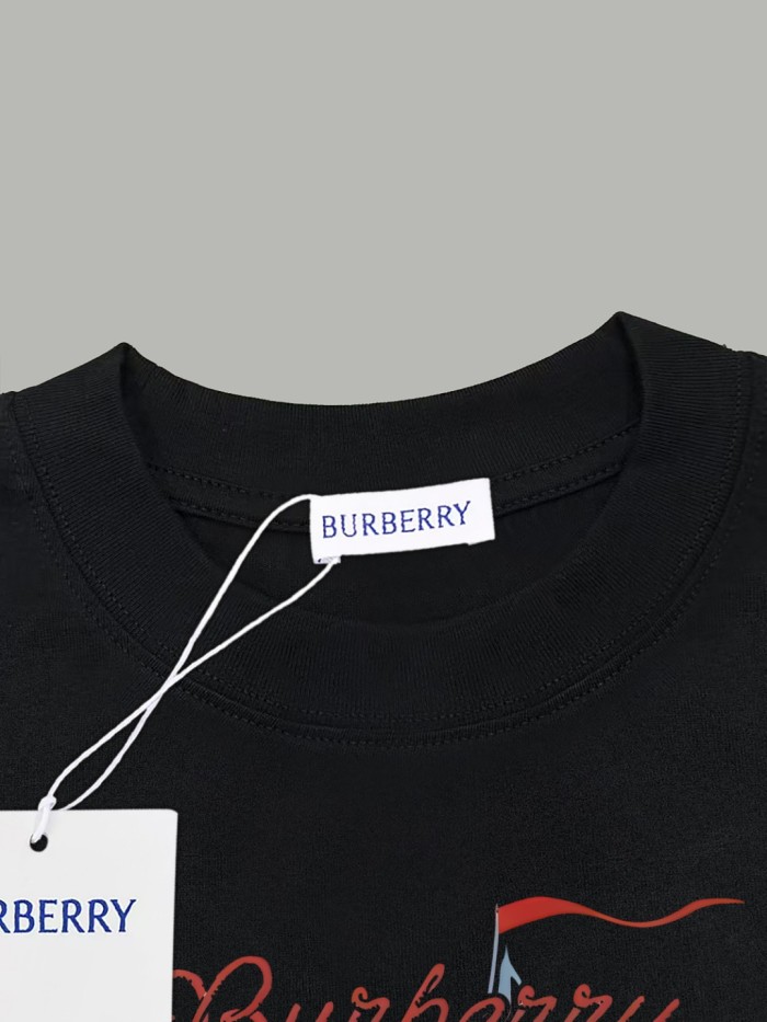 Burberry Printed Crew Neck T-Shirt