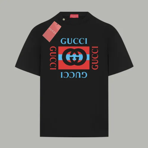 Gucci Print Cotton Jersey T-Shirt