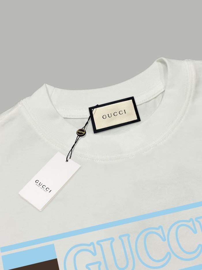 Gucci Logo Cotton Jersey T-shirt