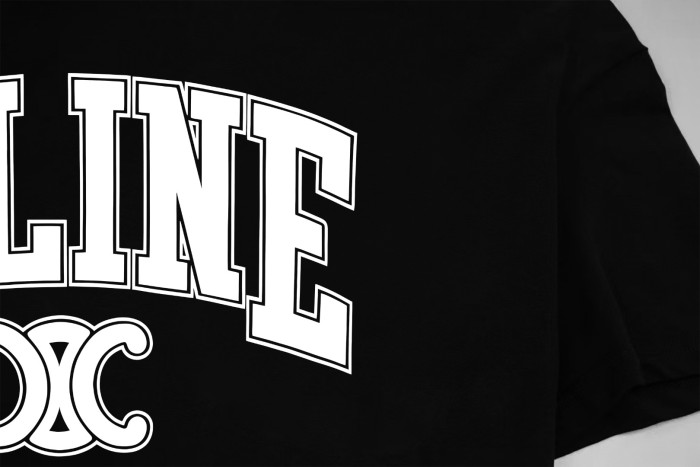 CELINE LOOSE T-SHIRT IN COTTON JERSEY