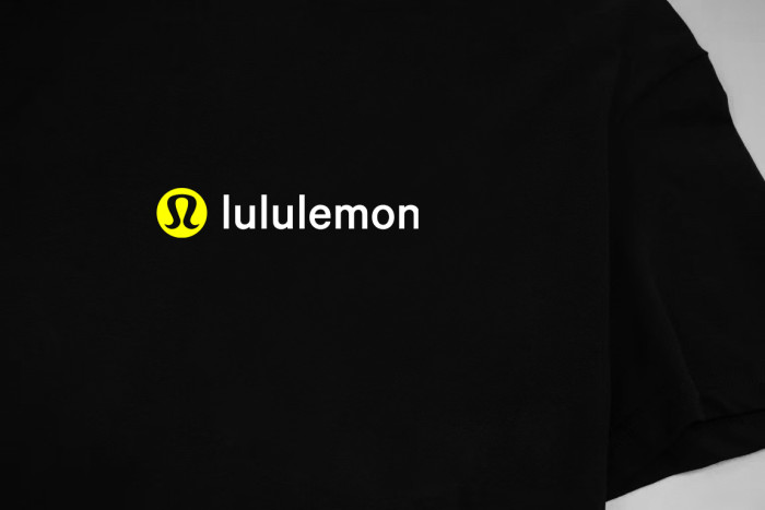 Lululemon Logo Print Cotton Short-Sleeved T-Shirt