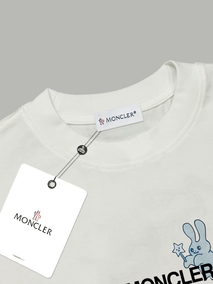 Moncler Fragment - Cartoon Logo T-Shirt
