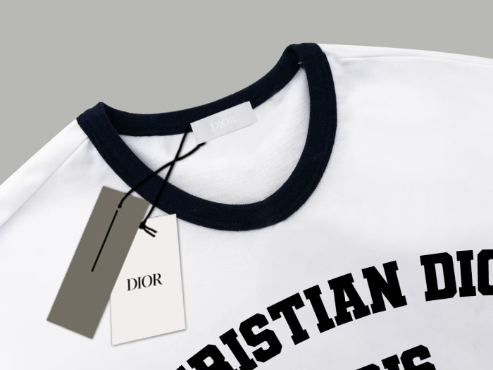 Dior Book Tote White Cotton T-shirt
