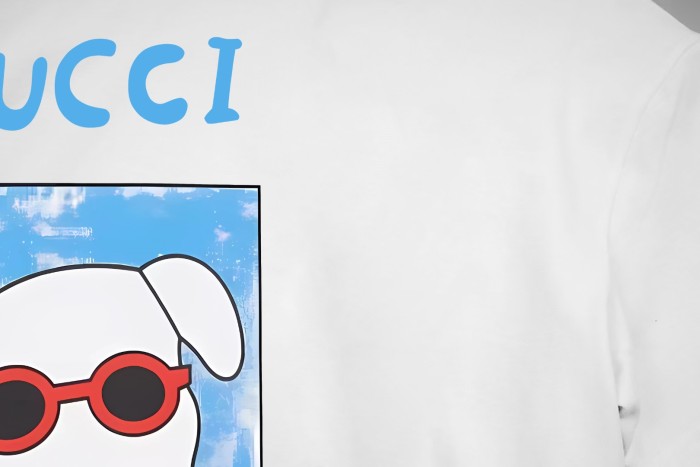 Gucci Dog Children's Printed Cotton T-Shirt