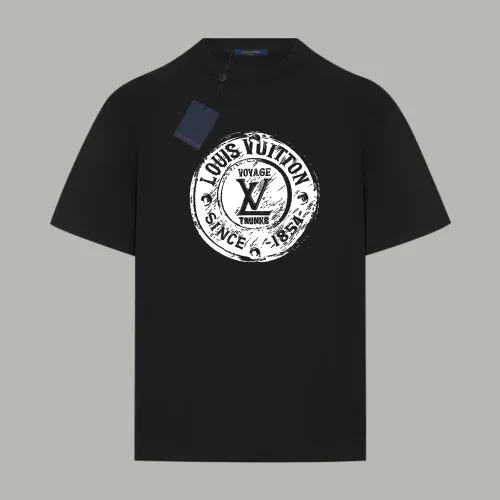 Louis Vuitton LV Stamp Cotton Short Sleeve T-Shirt