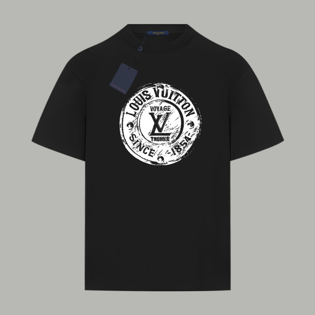 Louis Vuitton LV Stamp Cotton Short Sleeve T-Shirt