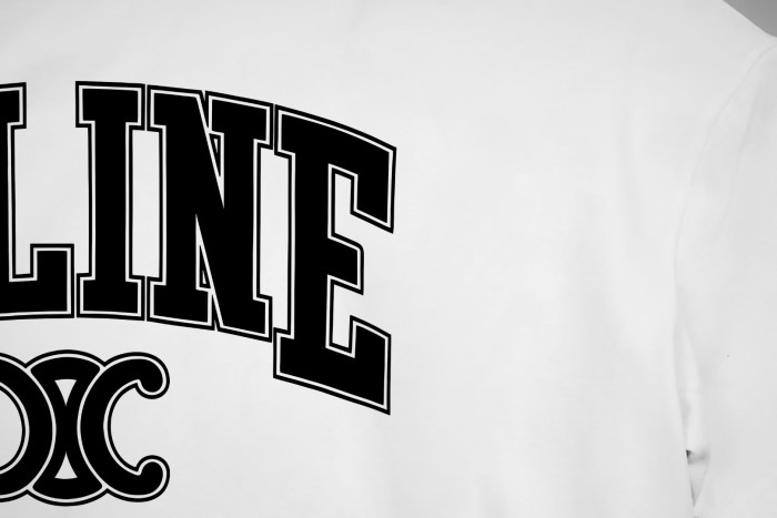CELINE LOOSE T-SHIRT IN COTTON JERSEY