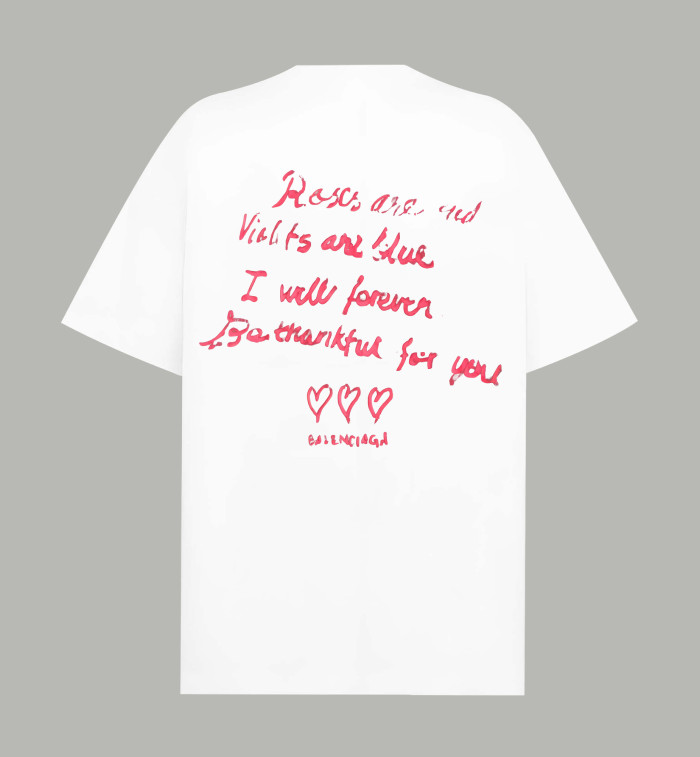 BALENCIAGA VALENTINE SERIES RETURNS T-SHIRT