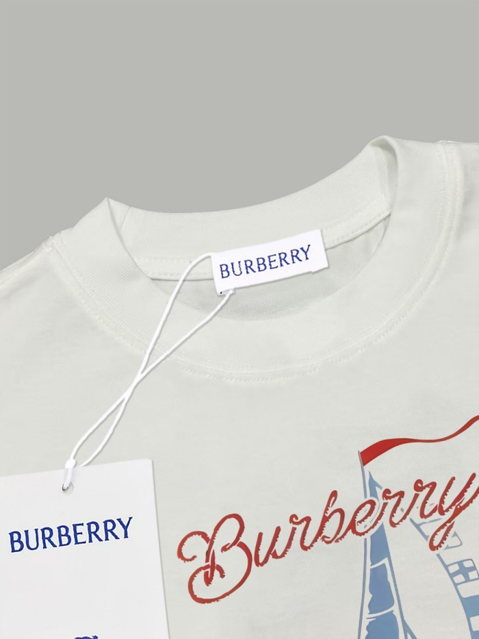 Burberry Printed Crew Neck T-Shirt