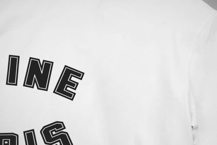 CELINE PARIS LOOSE T-SHIRT IN COTTON JERSEY