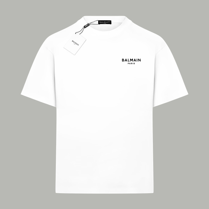 Balmain logo-Printed Cotton T-shirt