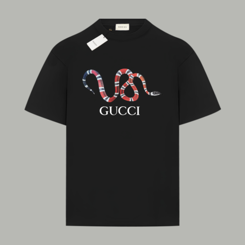 Gucci Snake Cotton Jersey T-Shirt