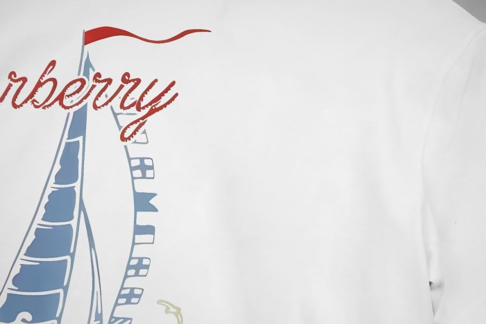 Burberry Printed Crew Neck T-Shirt