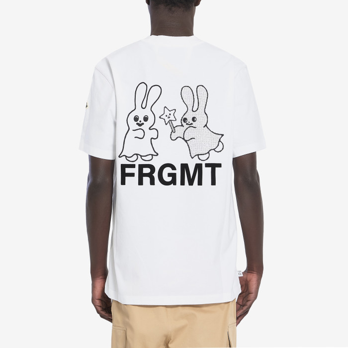 Moncler Fragment - Cartoon Logo T-Shirt