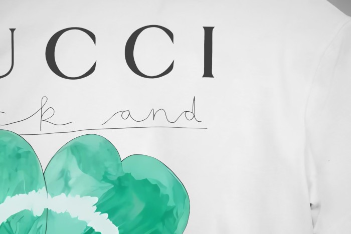 Gucci Cartoon Children's Printed Cotton T-Shirt