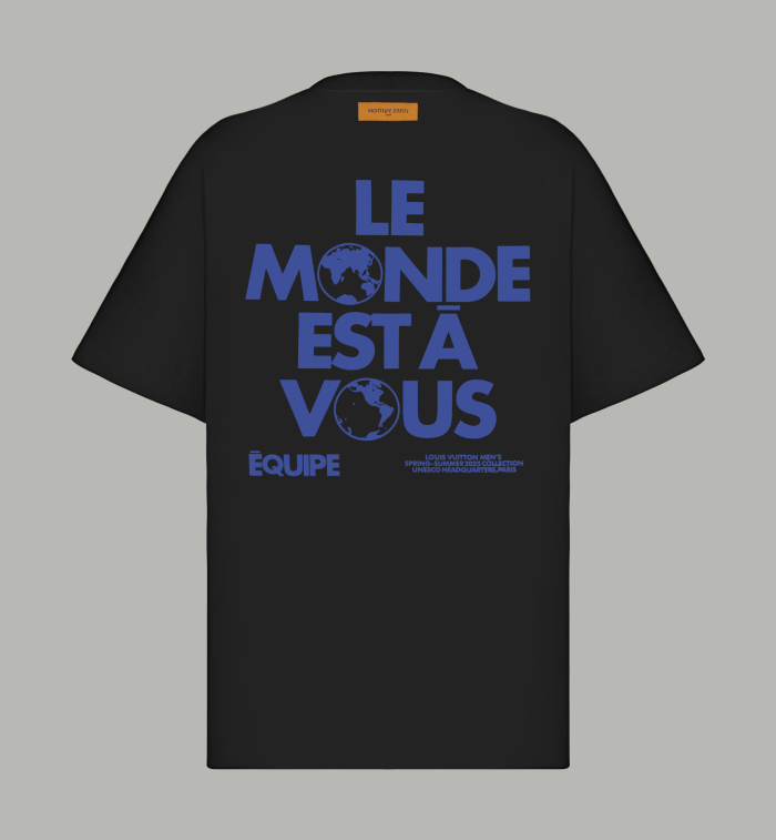 Louis Vuitton Graphic Cotton T-Shirt
