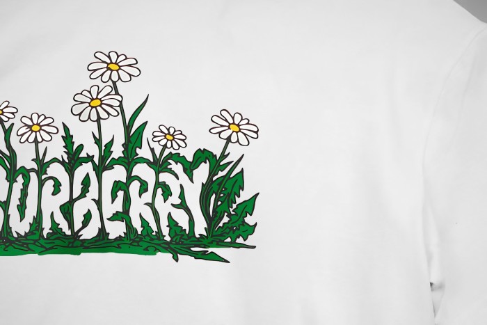 Burberry Daisy Logo Cotton T-shirt