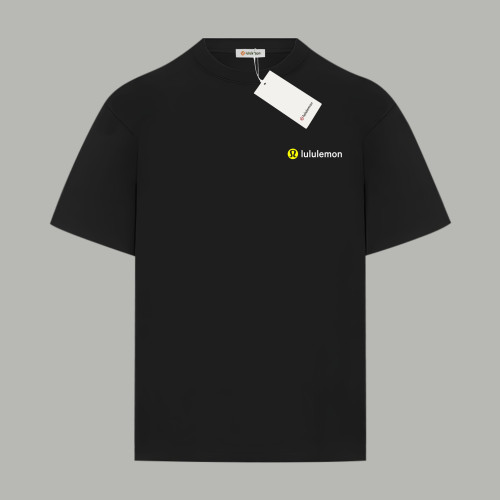 Lululemon Logo Print Cotton Short-Sleeved T-Shirt