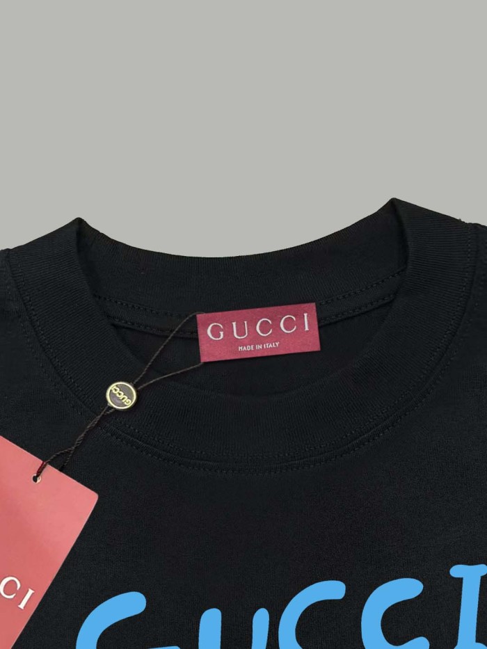 Gucci Dog Children's Printed Cotton T-Shirt