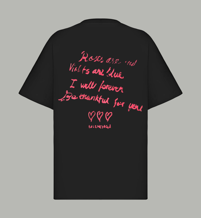 BALENCIAGA VALENTINE SERIES RETURNS T-SHIRT