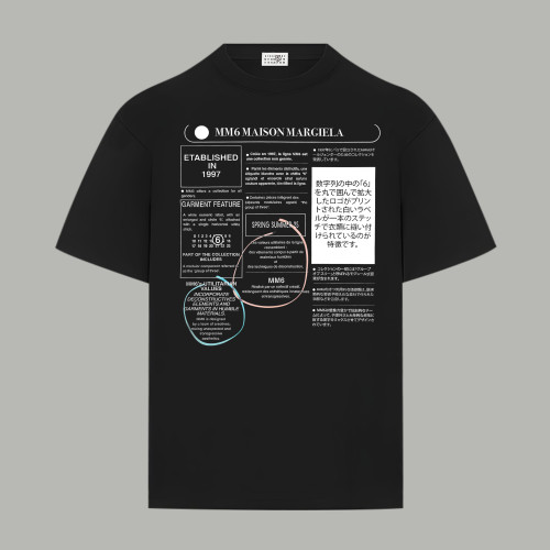 MM6 Maison Margiela Newspaper print T-shirt