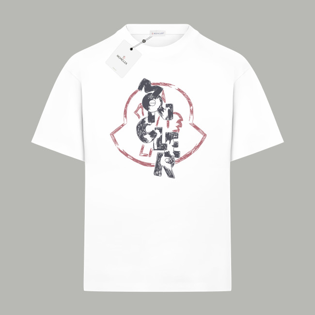 Moncler Logo Printed Crewneck T-Shirt