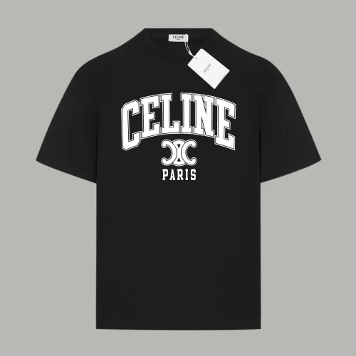 CELINE LOOSE T-SHIRT IN COTTON JERSEY