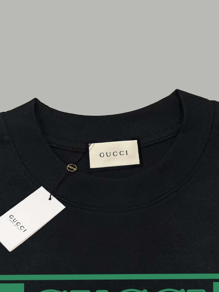 Gucci Logo Cotton Jersey T-shirt