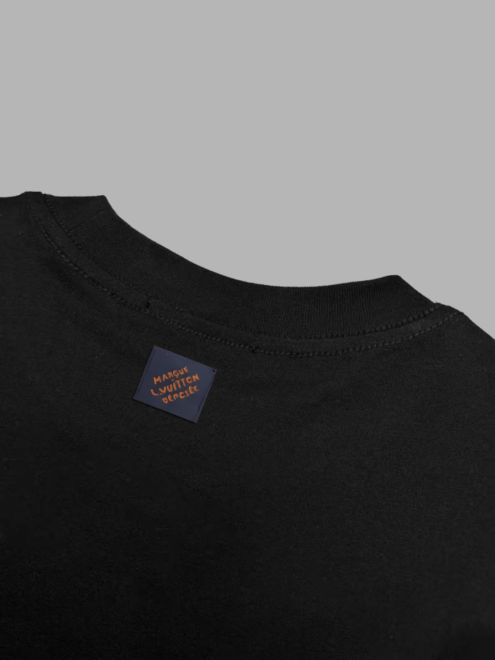 Louis Vuitton Monogram Flower 3D Gradient Print T-Shirt