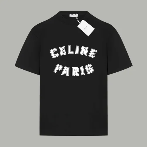 CELINE PARIS LOOSE T-SHIRT IN COTTON JERSEY