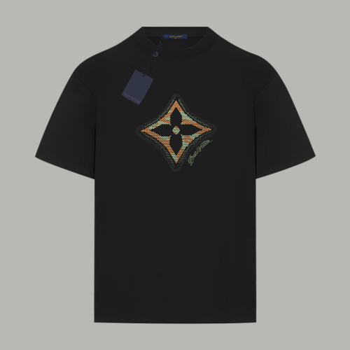 Louis Vuitton Monogram Flower 3D Gradient Print T-Shirt