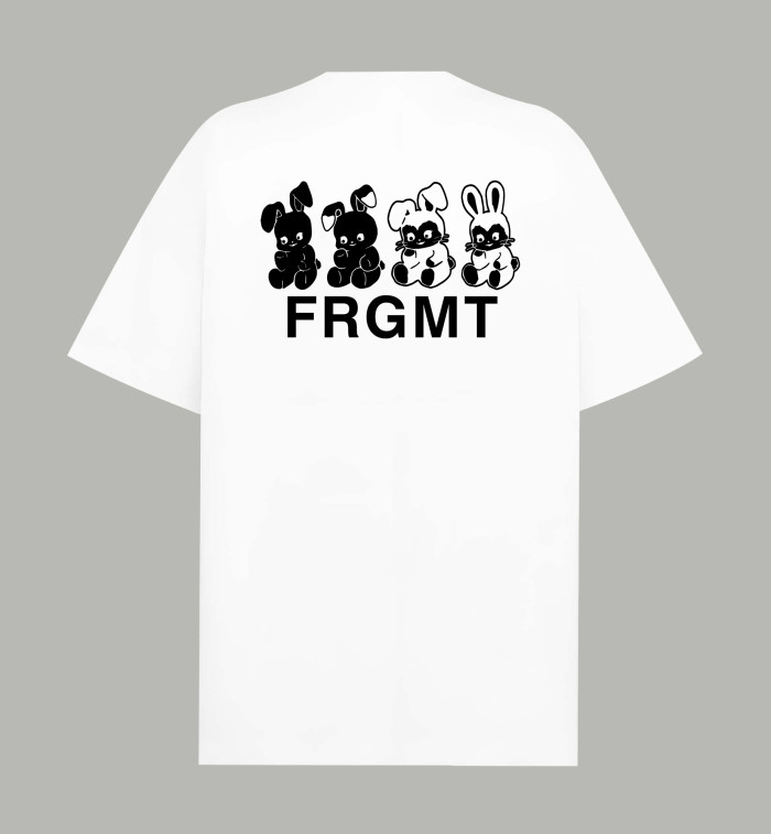 Moncler x FRGMT Cartoon Logo Cotton T-Shirt