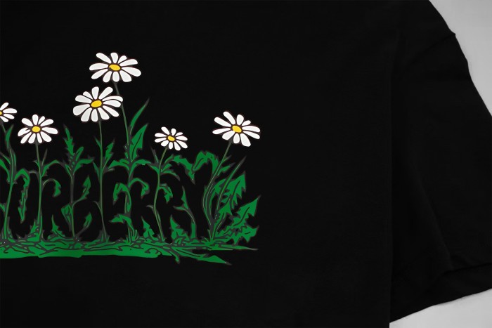 Burberry Daisy Logo Cotton T-shirt