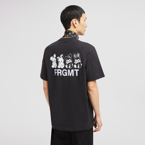 Moncler x FRGMT Cartoon Logo Cotton T-Shirt