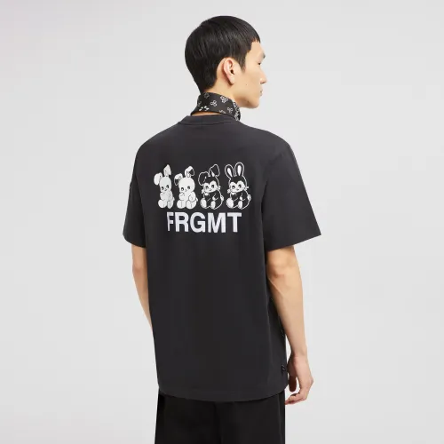 Moncler x FRGMT Cartoon Logo Cotton T-Shirt