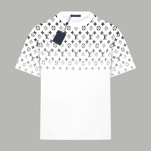 Louis-Vuitton-Monogram Desenli T-Shirt