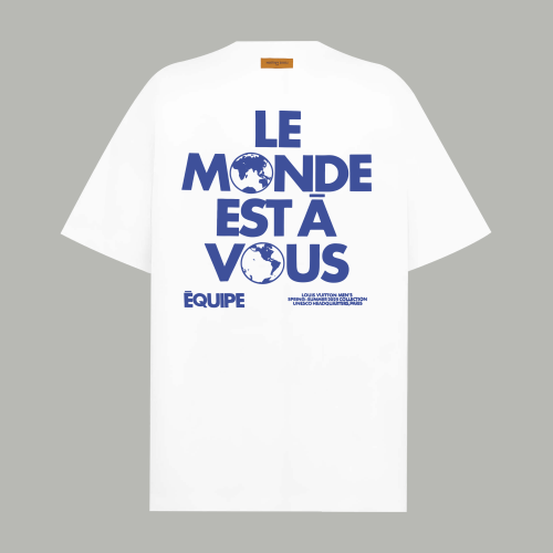 Louis Vuitton Graphic Cotton T-Shirt