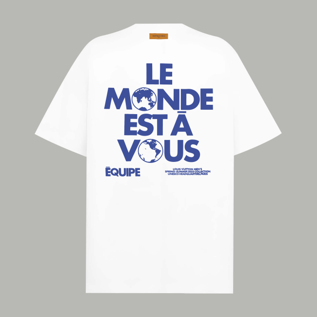 Louis Vuitton Graphic Cotton T-Shirt