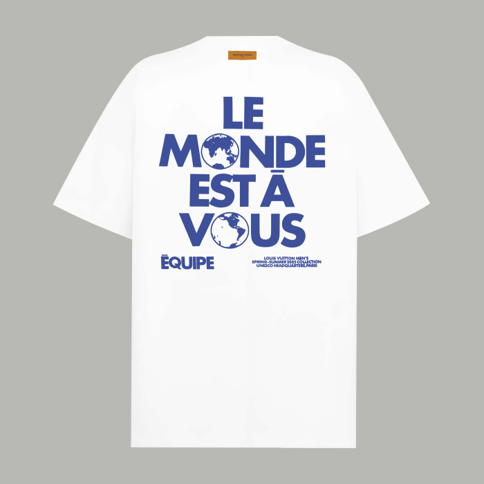 Louis Vuitton Graphic Cotton T-Shirt