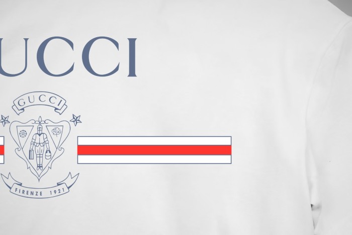 Gucci Logo Cotton Jersey T-Shirt