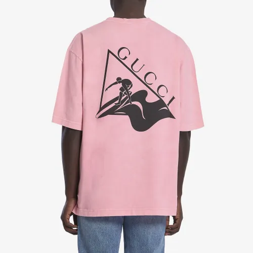 GUCCI - Surf Printed cotton jersey T-shirt