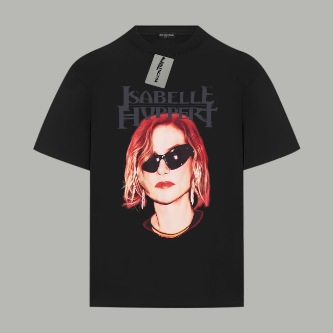 Balenciaga Isabelle Queen Cotton Short Sleeve T-Shirt