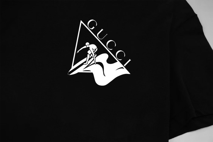 GUCCI - Surf Printed cotton jersey T-shirt
