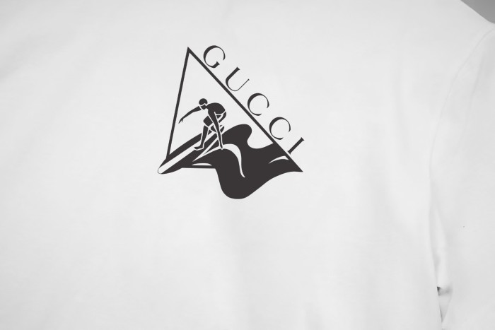 GUCCI - Surf Printed cotton jersey T-shirt