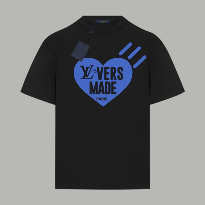 Louis Vuitton Pharrell & Nigo logo cotton short-sleeved T-shirt