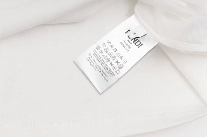 Fendi Logo Cotton T-Shirt